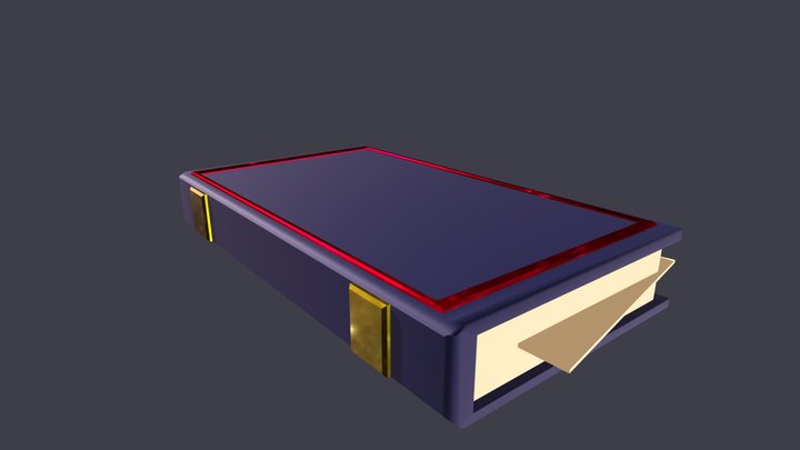 Magic Book 3D Model