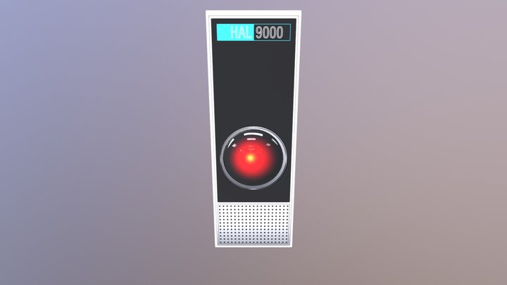 The H.A.L.9000 Computer Wall Interface 3D Model