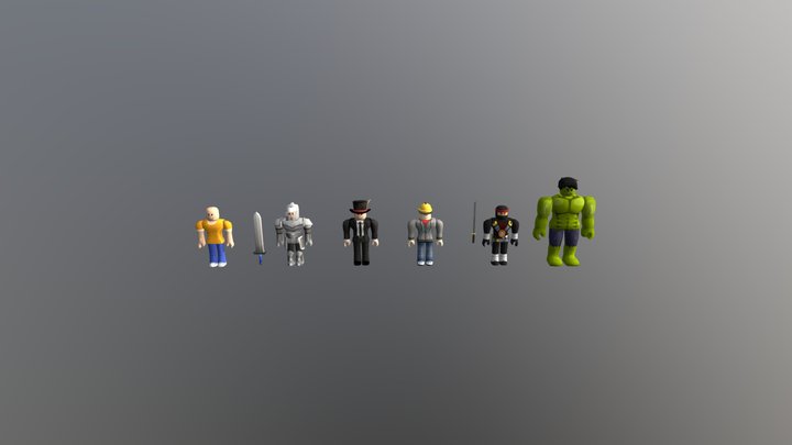 Roblox Character 3D Model