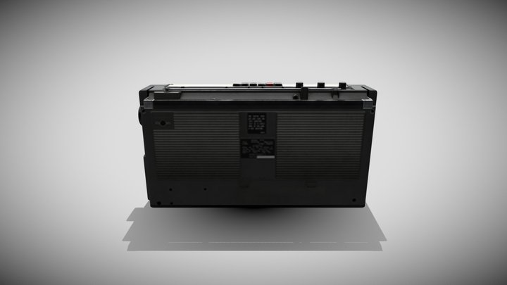 3t13 radio with TD 512 px/m 3D Model