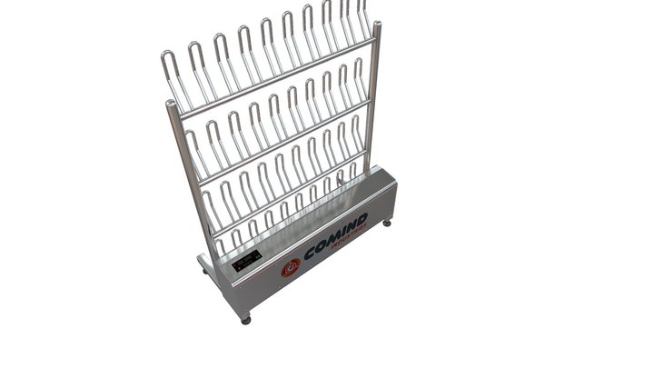 Secador 20 pares 3D Model