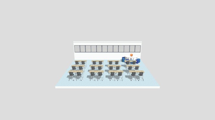 Benenden Guangzhou - Special Classroom 3D Model