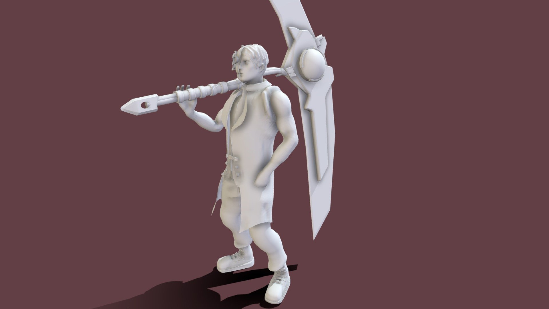 Rouge Scythe wielder