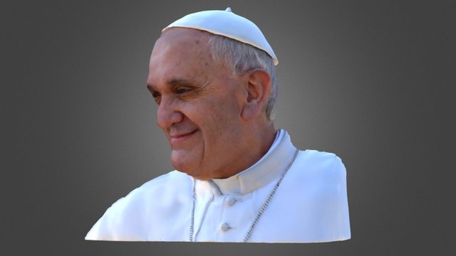 Papa Francisco 3D Model