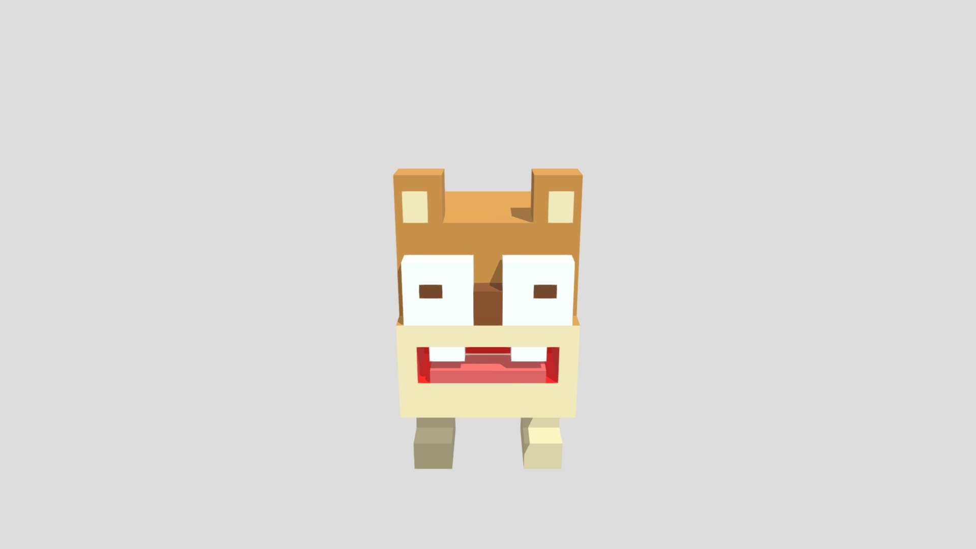 Tabby Cat Crossy Road Download Free 3D model by micaela.reyes0059 [bbbf608] Sketchfab