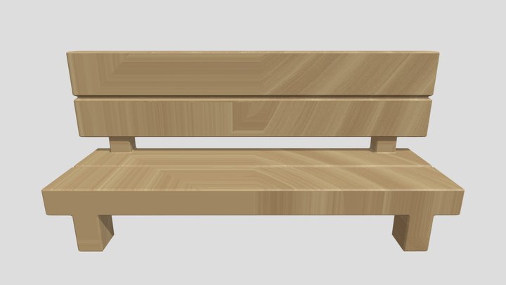 parkbench1 3D Model