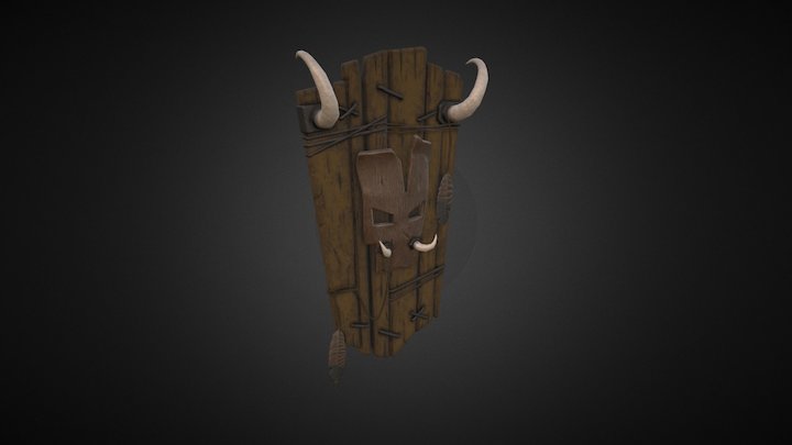 Voodoo Shield 3D Model