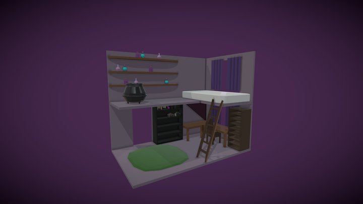 MY ROOM - Yorinde - VMT1E 3D Model