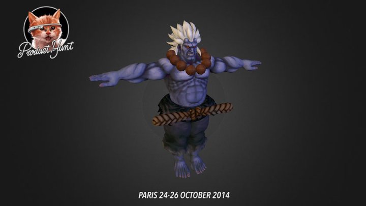 ONI from Street Fighter IV  3D Model