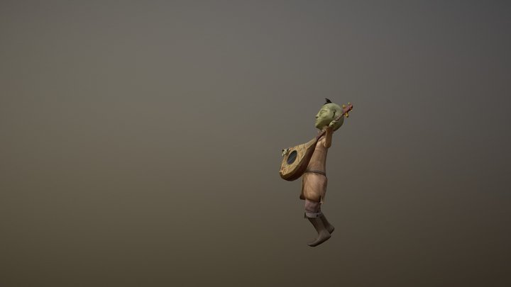 Goblin Bardo 3D Model