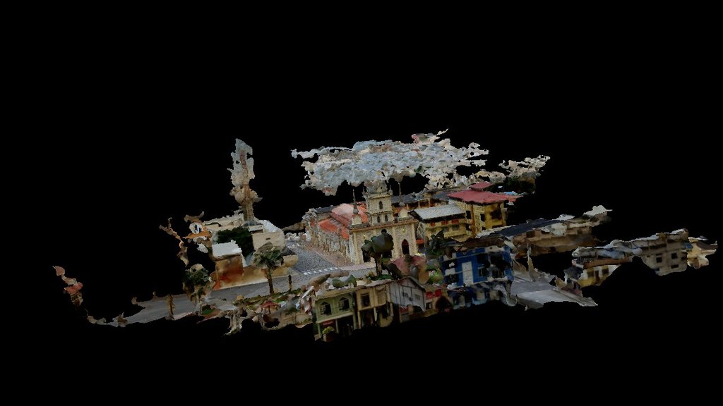 3D Iglesia Matriz Santa Rosa