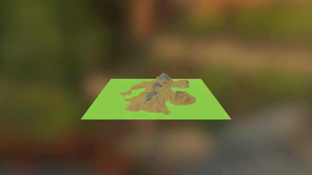 [LowPoly]Landscape 3D Model