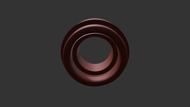 Ters-bosaltma-spacer 3D Model
