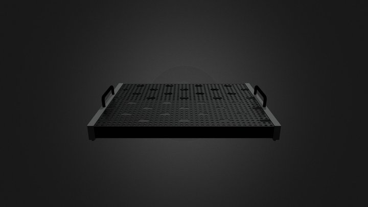 Temple Audio Duo 17 GM Pedalboard 3D Model