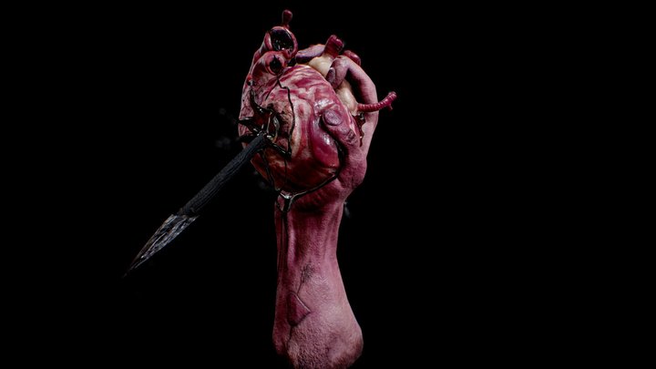 Cupid Has Your Heart (Rigged & Animated) 3D Model