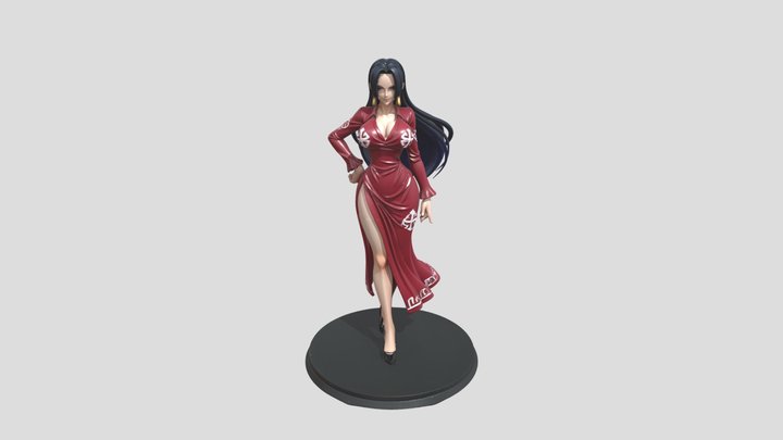 Boa Hancock Decoration 3D Model