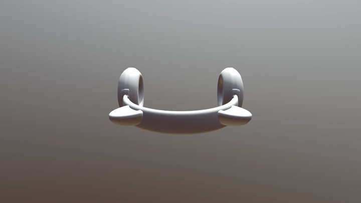 Cat Ear Headset 3D Model