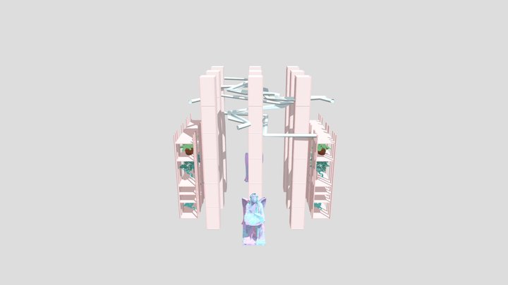 01 INDA Y1 D2 Michal Ping Project Model 3D Model