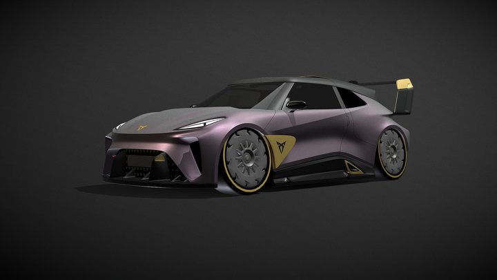 CUPRA URBAN REBEL ORIGINAL 3D Model