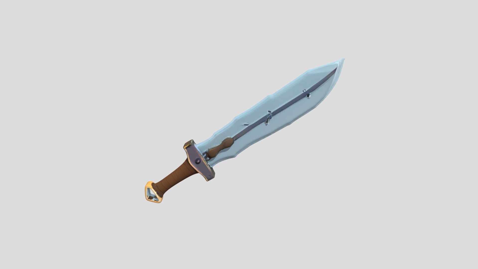 Stylized Fantasy Sword - Download Free 3D model by assmar [bbcbacb ...
