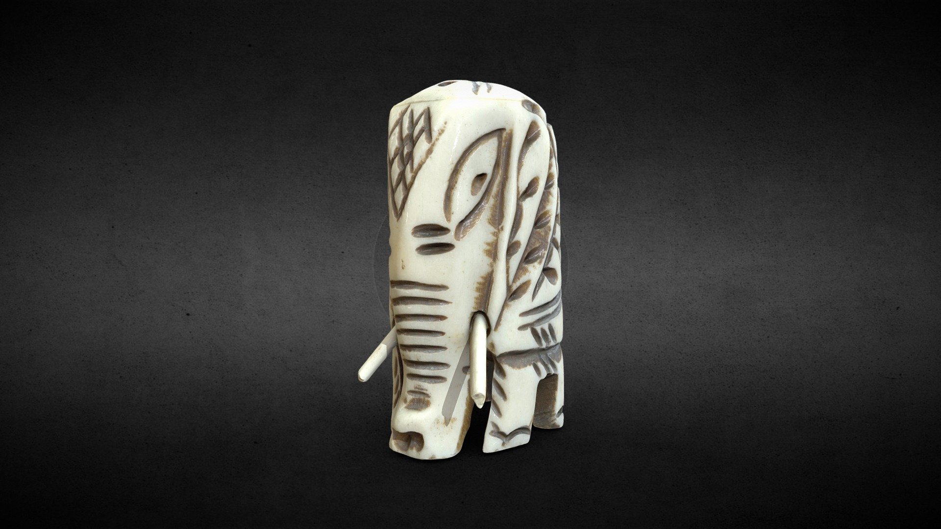 Elephant (Carved Figure)
