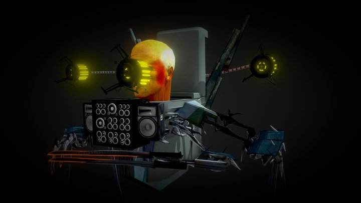 mecha scientist astro – Modello 3D gratuito STL