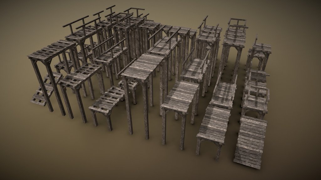 Wooden Bridge Pack