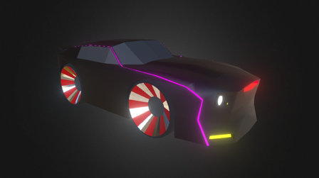 Sports Car- Sketch1 3D Model