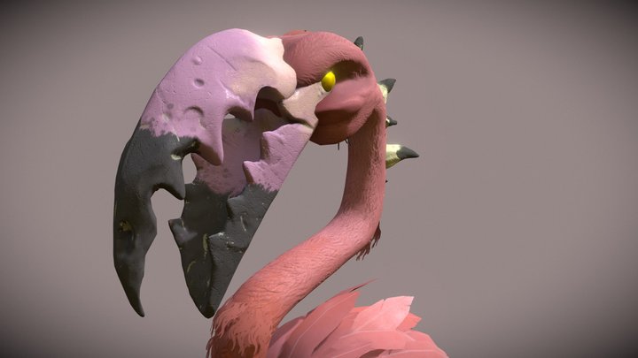 Flamingo 3D Model