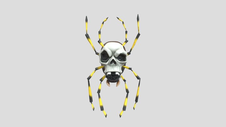 Skull Spider – Modello 3D gratuito STL