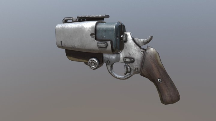 Pistol 3D Model