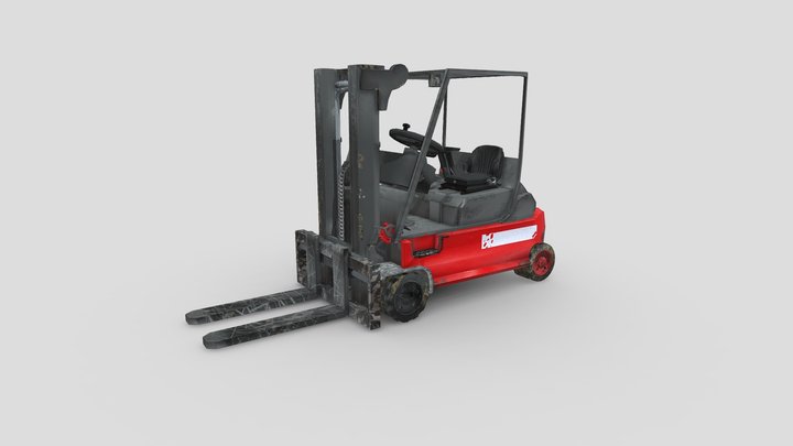 forklift truck 3D Model