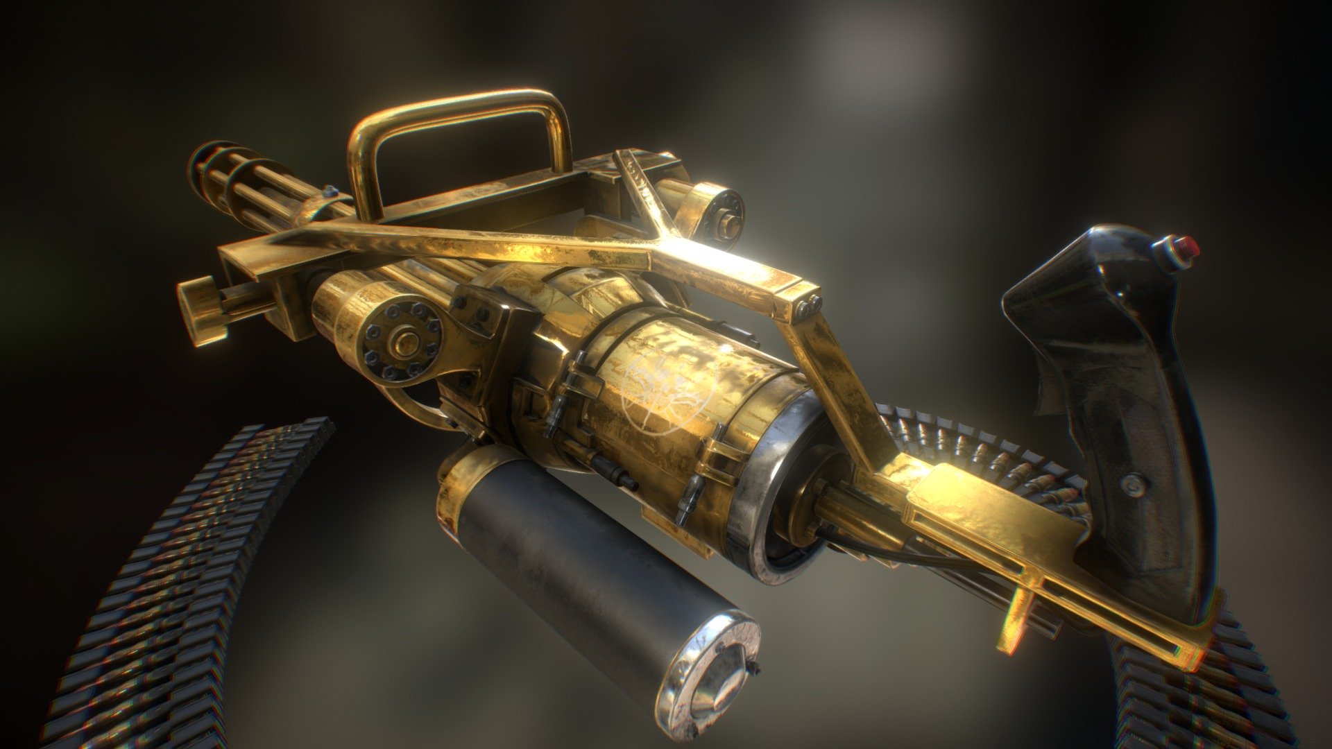 Golden Minigun