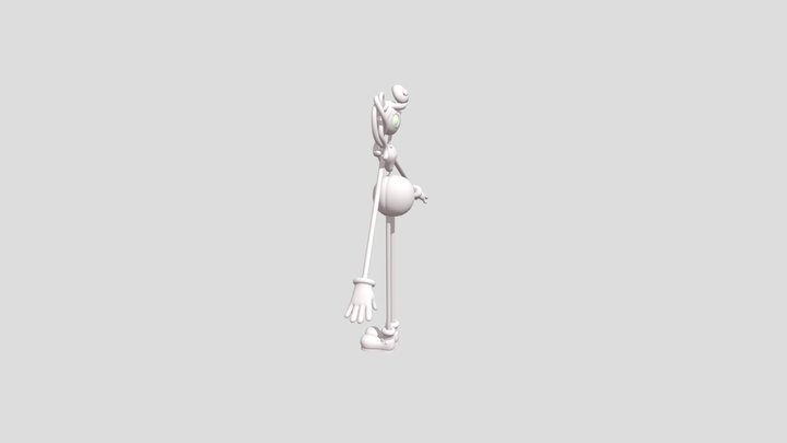 My (Animated) death mom long legs 3D Model