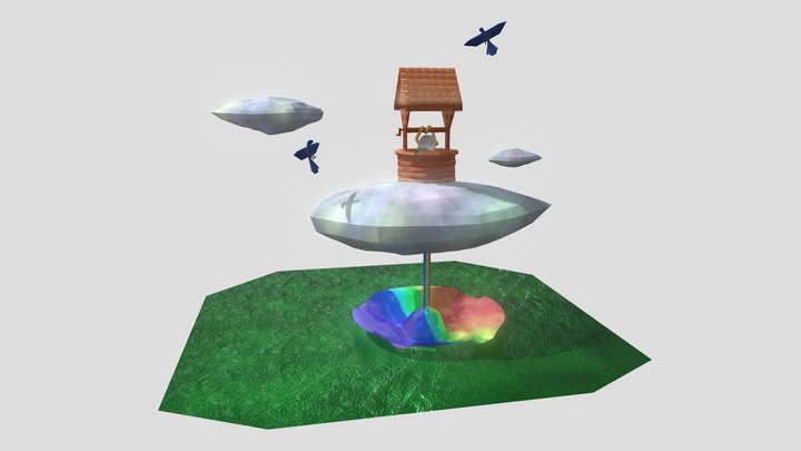 WorldSkills Wishing Well 3D Model