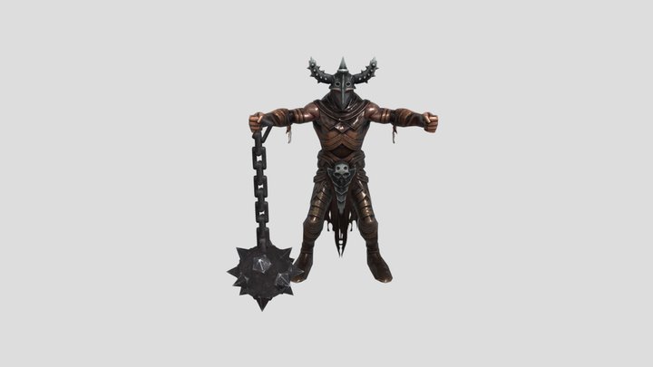 Zilot Fire Zealot 3D Model