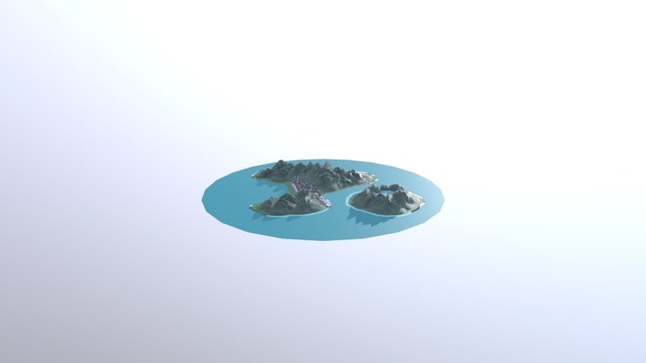 Iles tropicales 3D Model