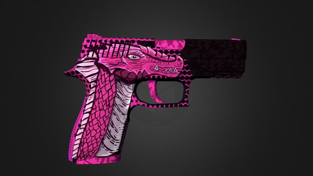 P250 Dragon Focre M 3D Model