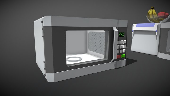 Challenge Assignment Week 2 - "Microwave" 3D Model