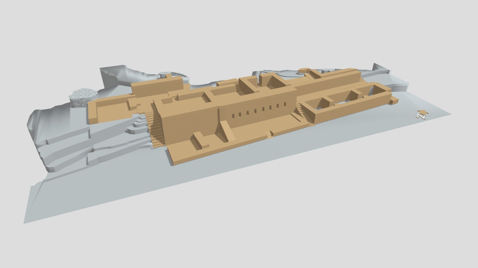 Palacio Inca del Sector Inca - Edificio 1 - Download Free 3D model by ...