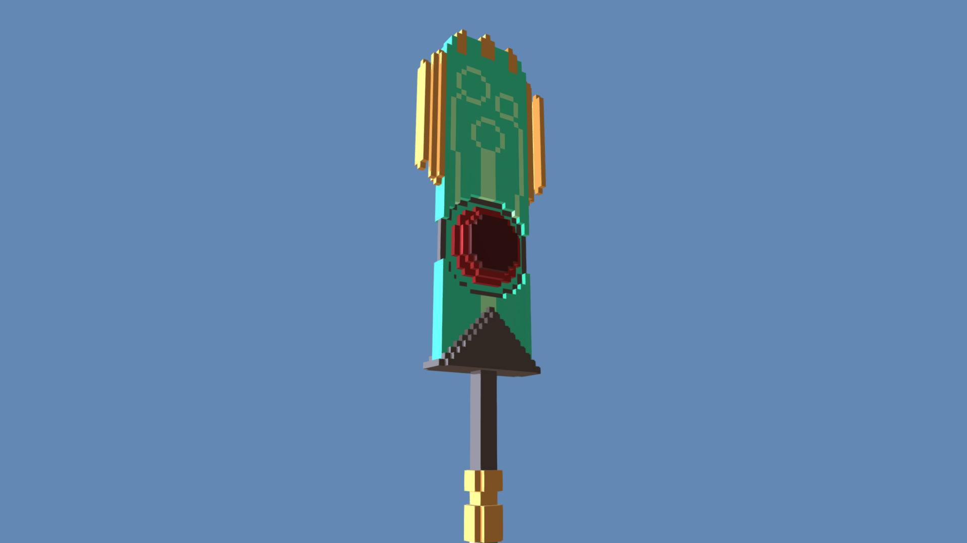 Transistor Sword 3D model by Andreamendez [bbd5b77] Sketchfab