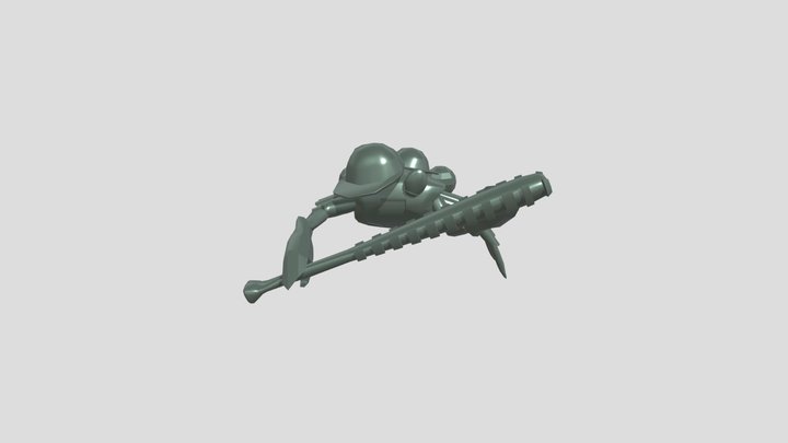 Final export UV Untextured 3D Model