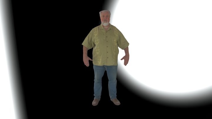Shannon Norrell-A- Pose 3D Model