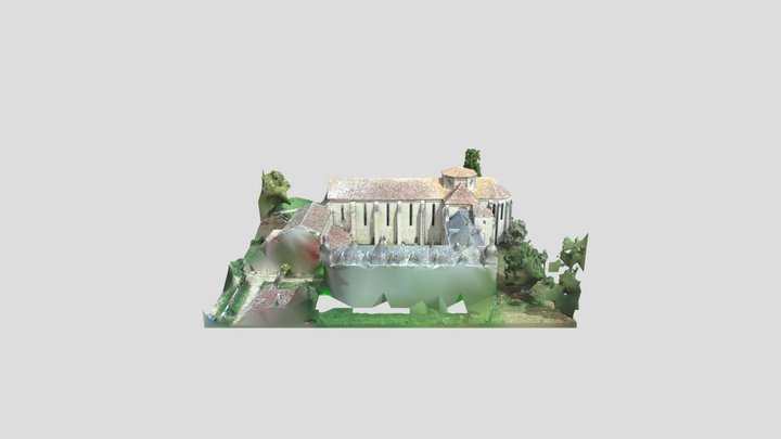 Abbaye 3D Model