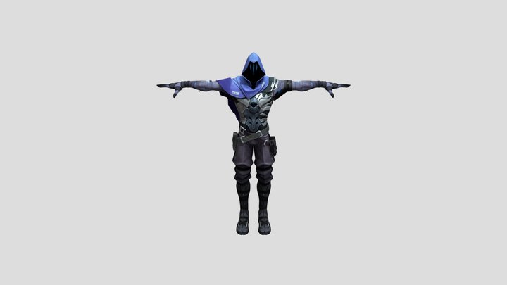 Omen (T-pose) – Kostenloses 3D-Modell STL