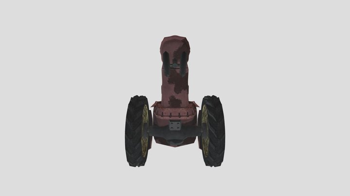 gamecube_-_cars_-_tractor_2 3D Model