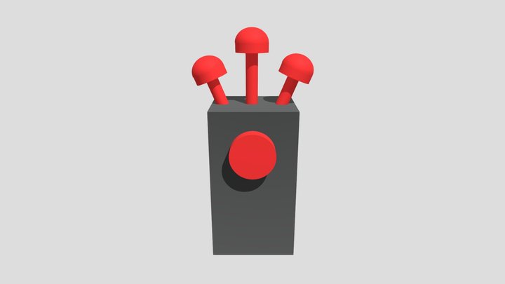 Garten Of Banban Remote 3.0 (Jumbo Bosh) 3D Model
