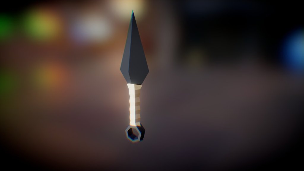 Kunai - 3D model by Falco (@Falousaur) [bbdbbfd] - Sketchfab