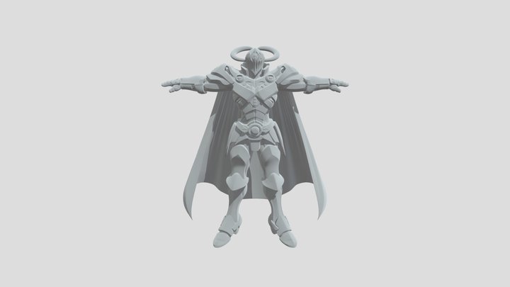 blue knight 3D Model
