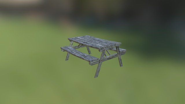 Bench 3D Model